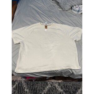 Victoria's Secret Prink Brand Terrycloth Sweater XXL White